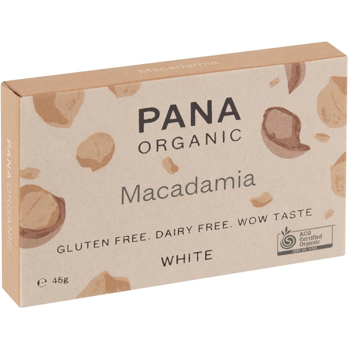 Pana Organic White Chocolate & Macadamia