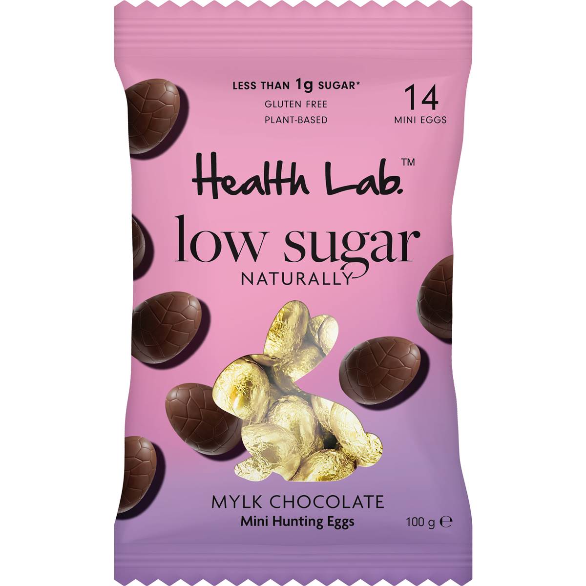 Health Lab Low Sugar Mylk Chocolate Mini Hunting Egg