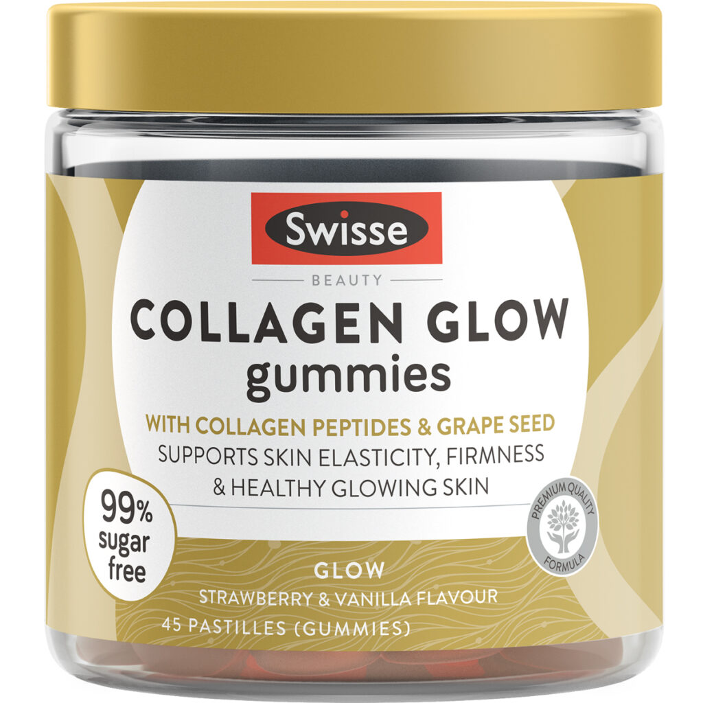 Swisse Beauty Collagen Glow Gummies supplements