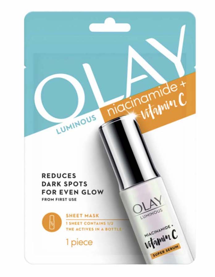 Olay Niacinamide + Vitamin C Brightening Sheet Mask
