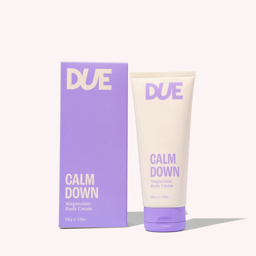 Due Calm Down Magnesium Body Cream