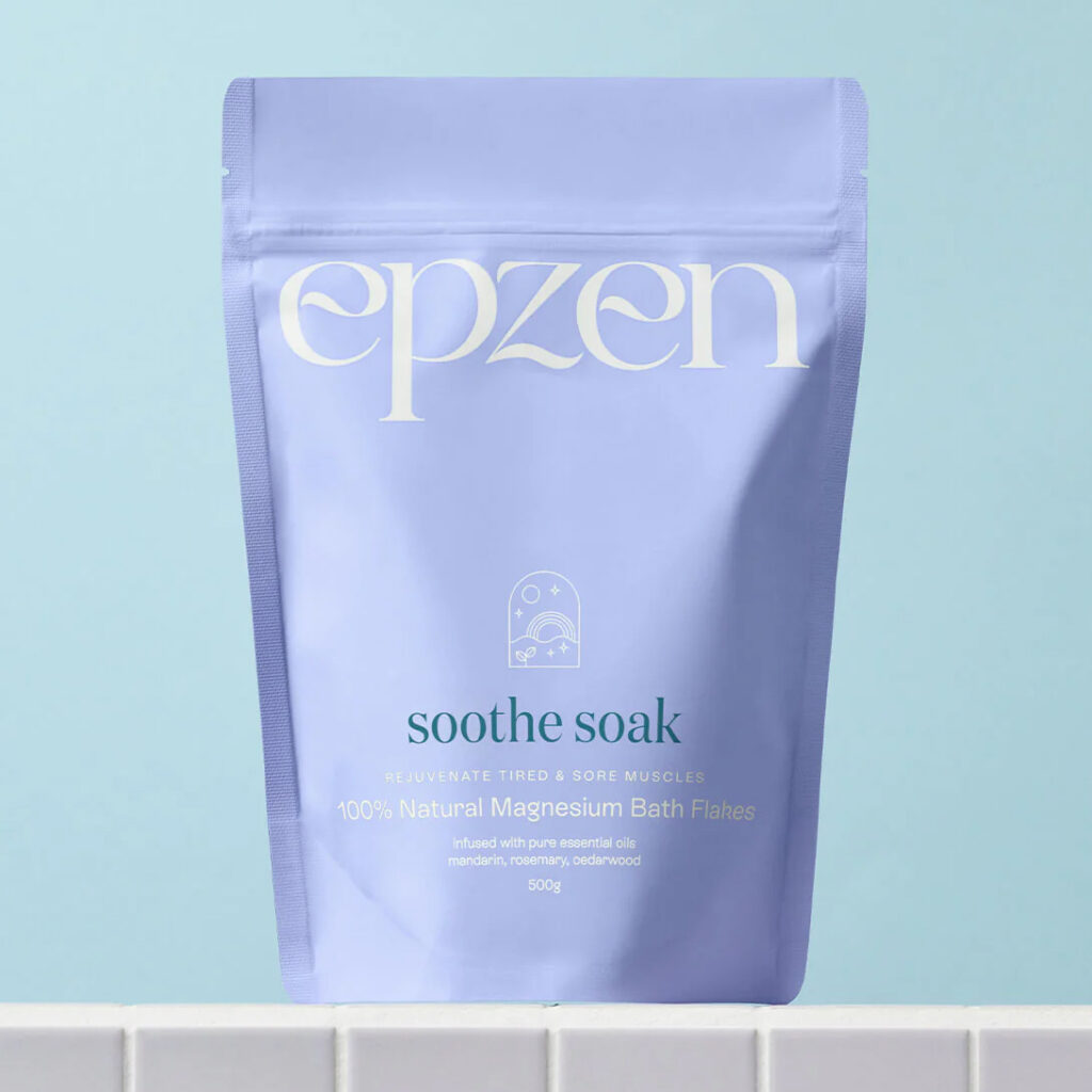 epzen Soothe Soak magnesium flakes