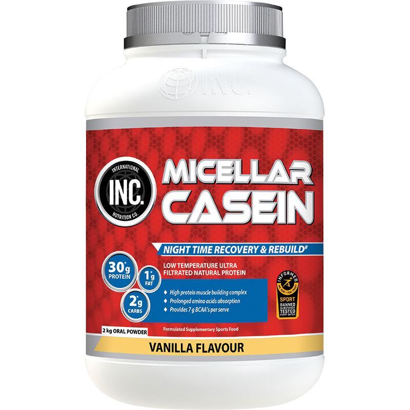 INC Micellar Casein protein powder