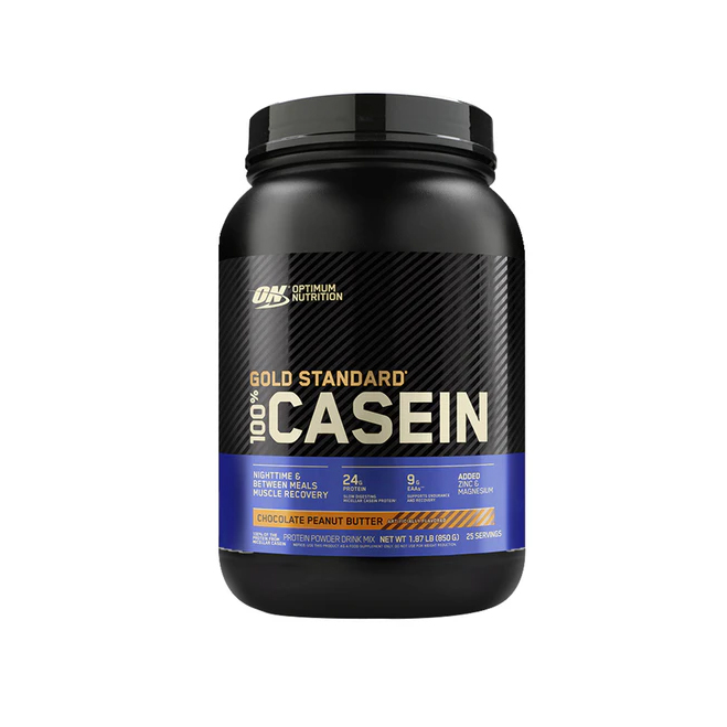 Optimum Nutrition Gold Standard 100% Casein protein powder