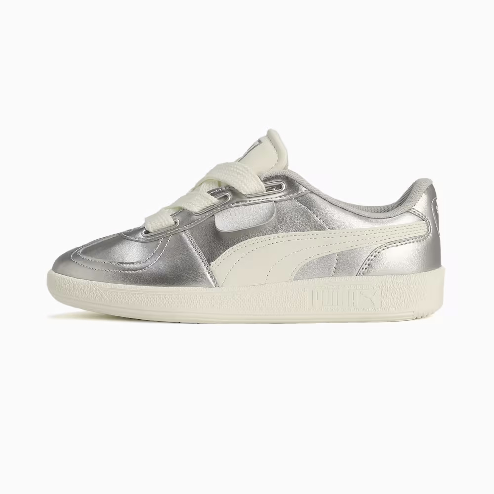 Puma Palermo Wide Lace Metallic Sneakers Women