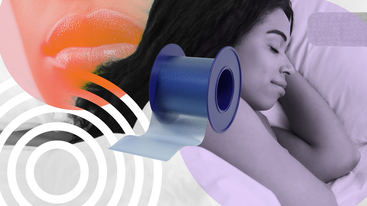 Can mouth taping really help you sleep better?