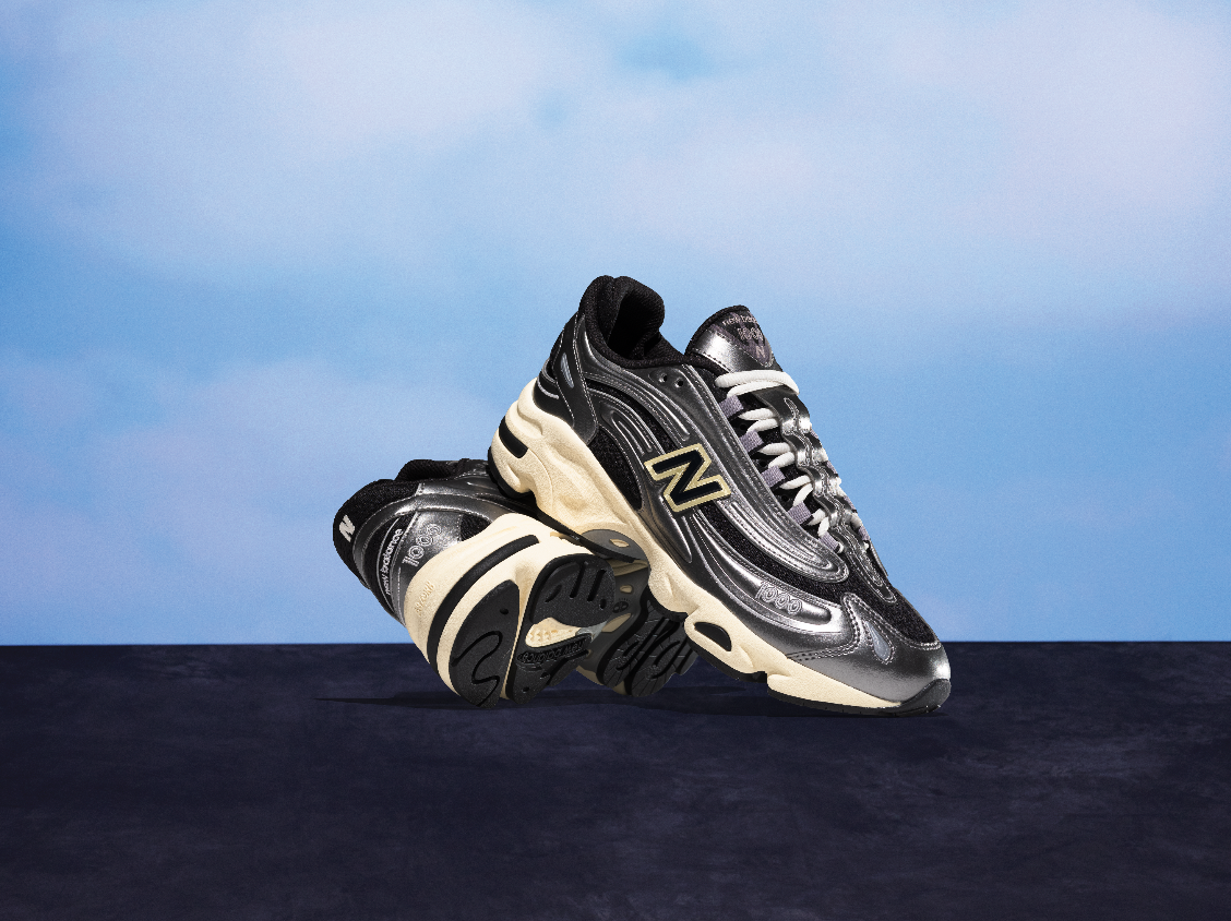 Metallic Footwear Is In—And These New Balance Trainers Are The Ultimate Buy