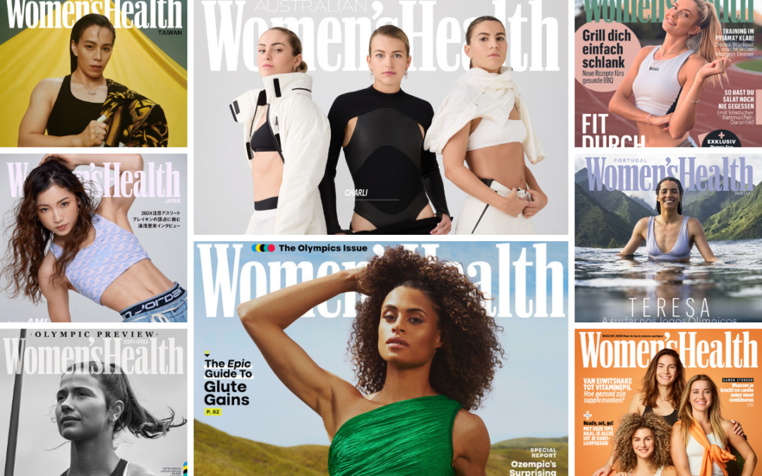 Our Olympics celebration extended to all 10 global Women’s Health editions