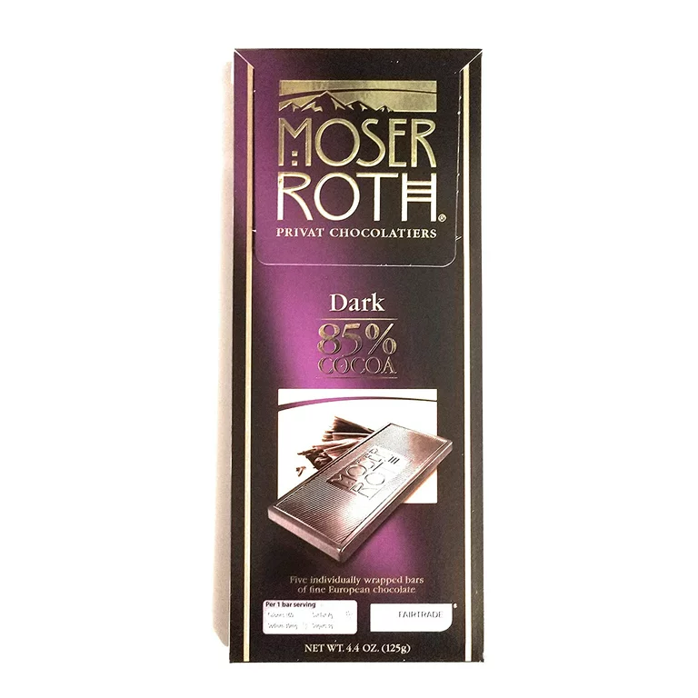 Moser Roth Dark 85% Chocolate Block