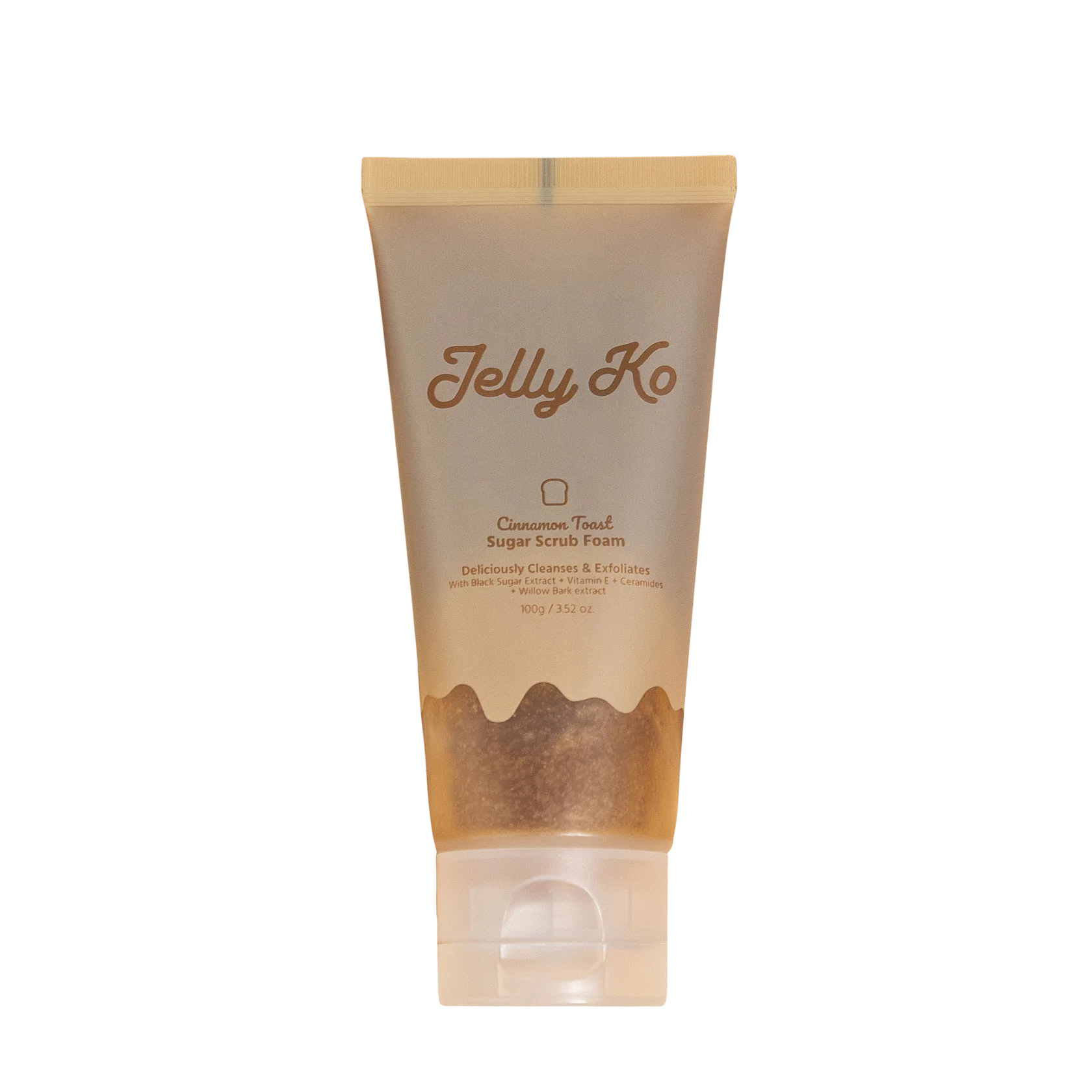 Jelly Ko cinnamon toast sugar scrub foam